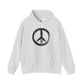 Brush Strokes Peace Sign Hoodie