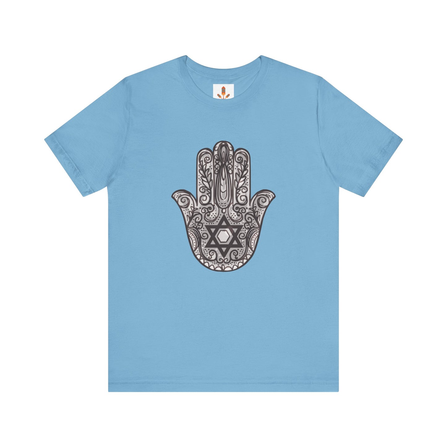 Beautiful Hamsa Hand with Star T-shirt