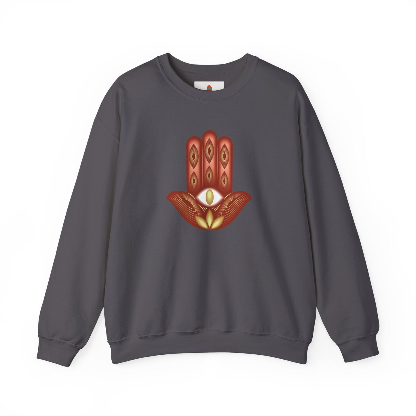 Colorful Hamsa Lotus Sweatshirt