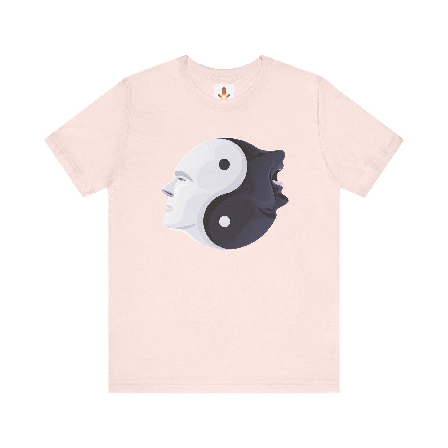 Yin Yang Two Faces T-shirt