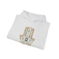 Silver Hamsa Hand Hoodie