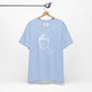 White Buddha Design T-shirt