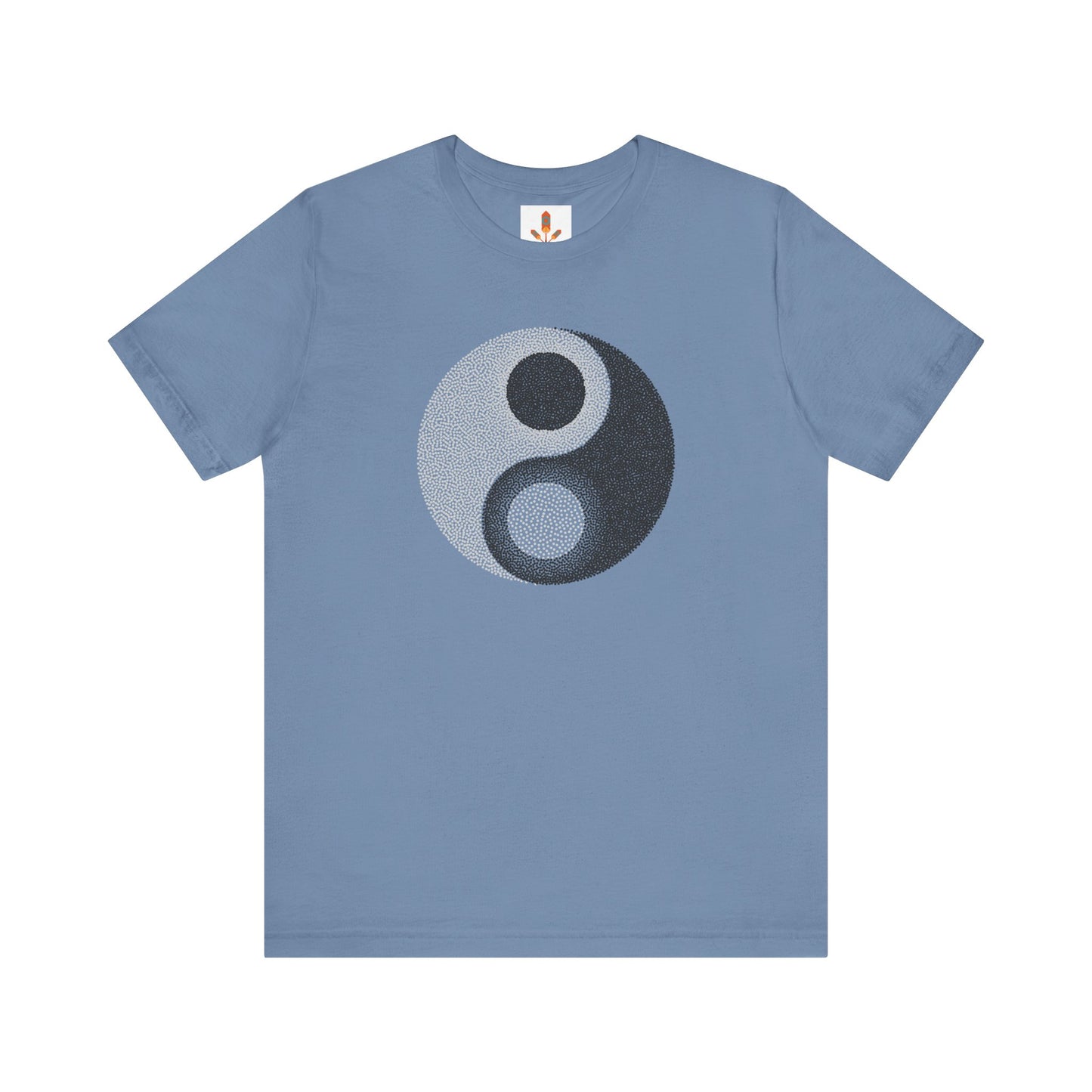 Yin Yang Dot Art T-shirt