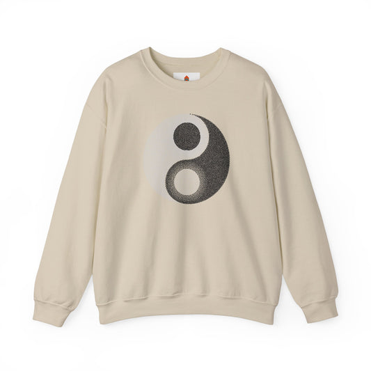 Yin Yang Dot Art Sweatshirt