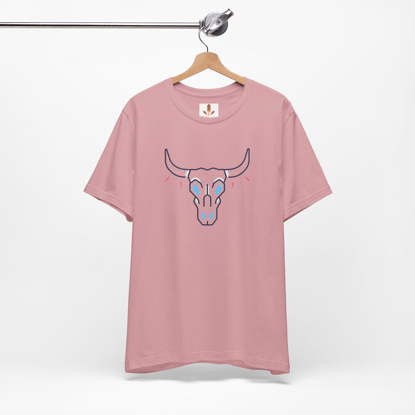 Buffalo Skull Drawing T-shirt