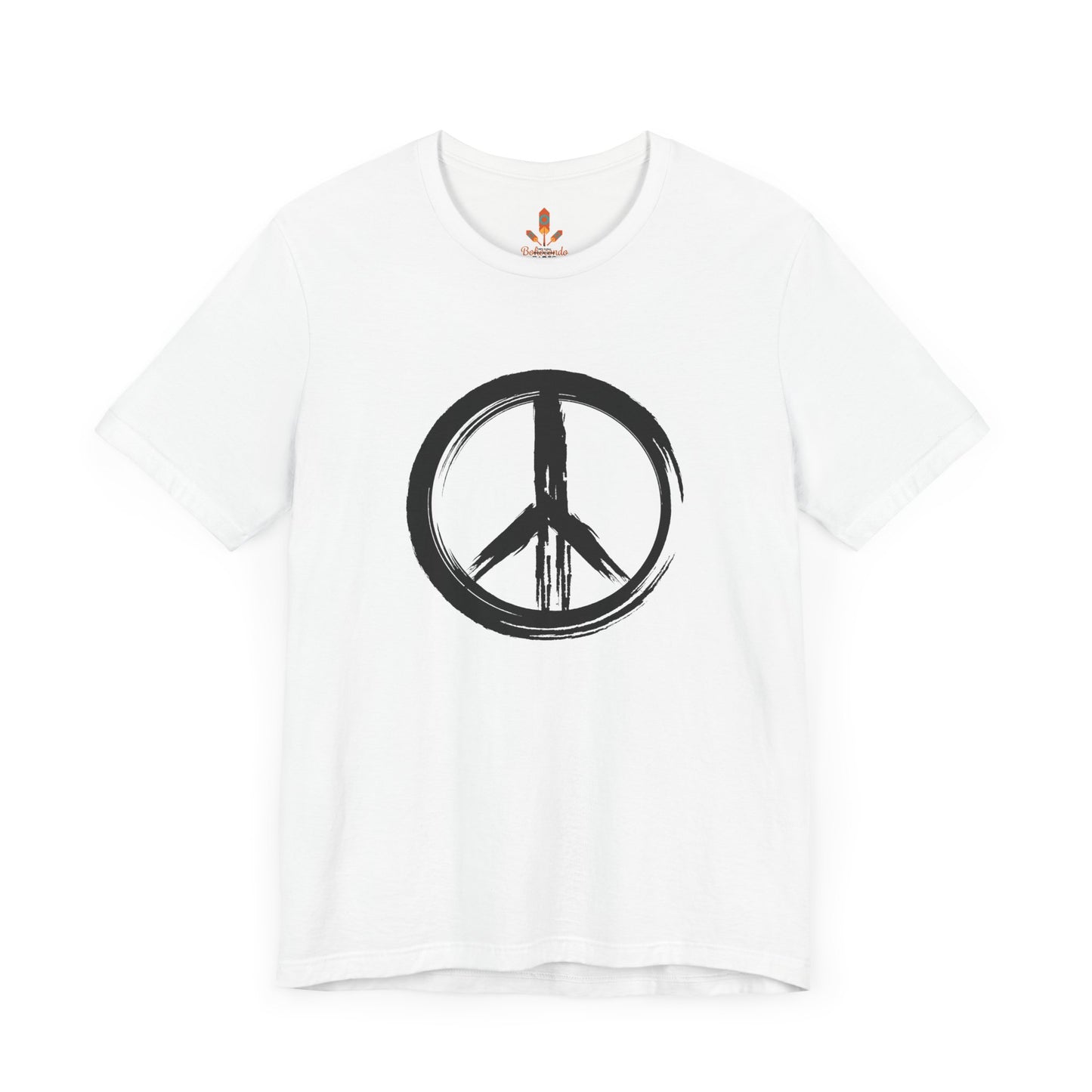 Brush Strokes Peace Sign T-shirt