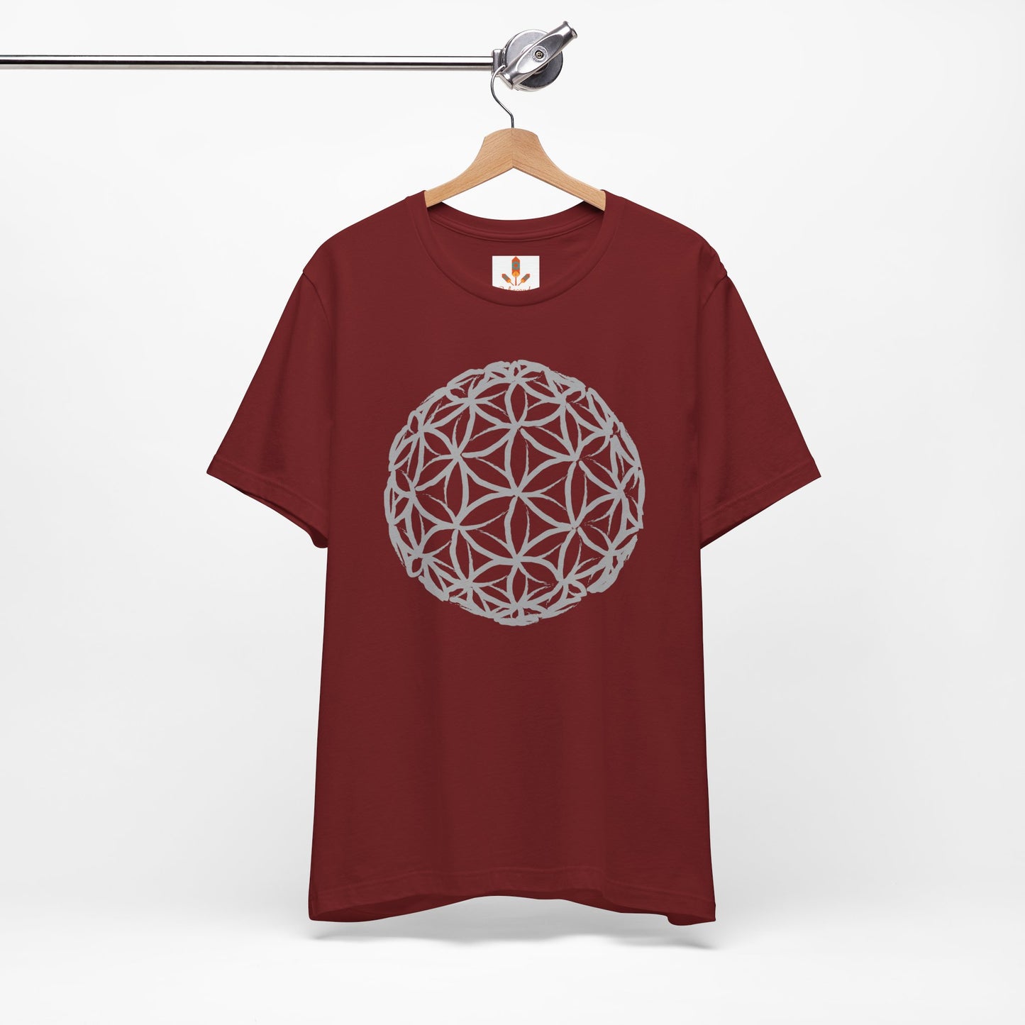 Silver Flower of Life T-shirt