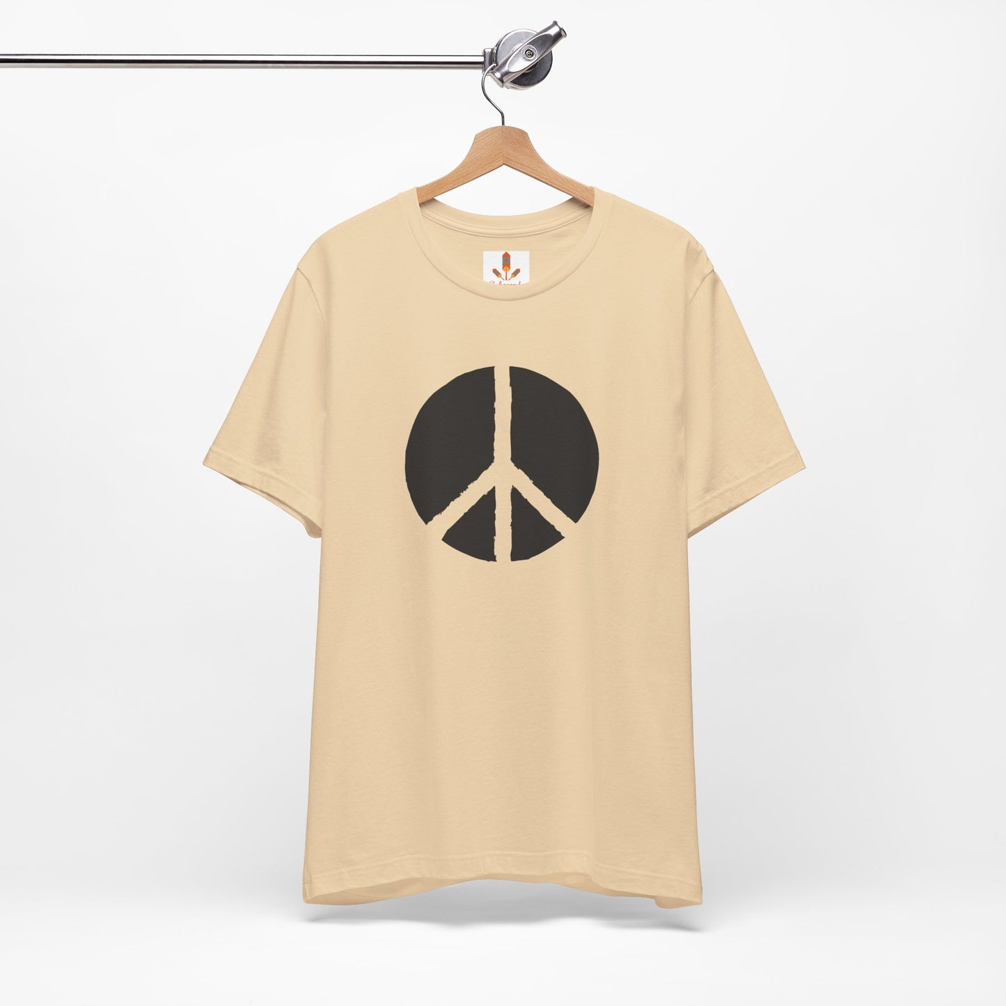 Simple Peace Sign Design T-shirt