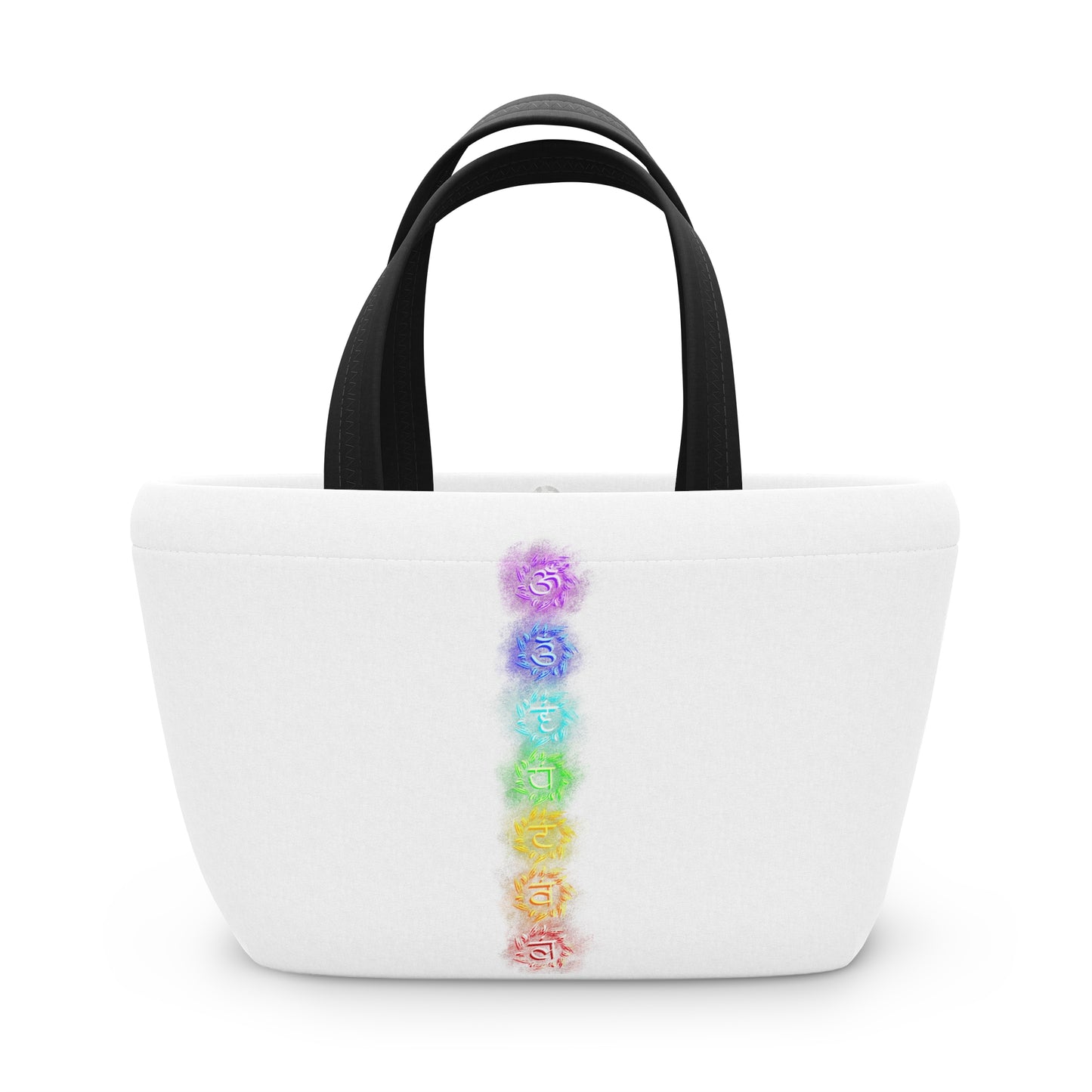 Seven Chakras Leather Shoulder Bag