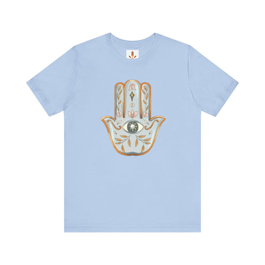 Silver Hamsa Hand T-shirt