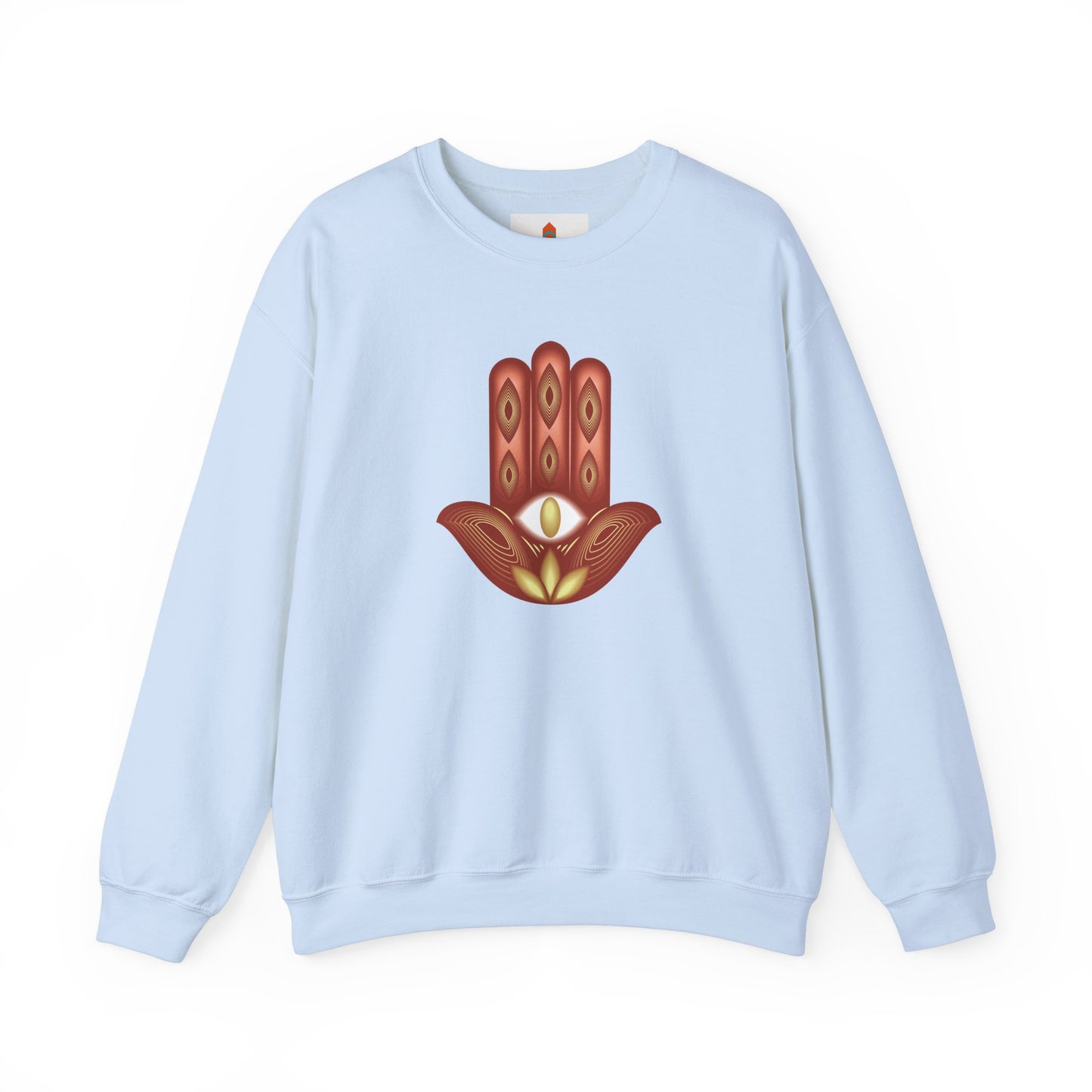 Colorful Hamsa Lotus Sweatshirt