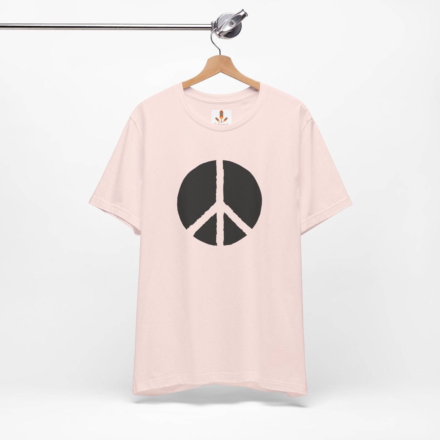 Simple Peace Sign Design T-shirt
