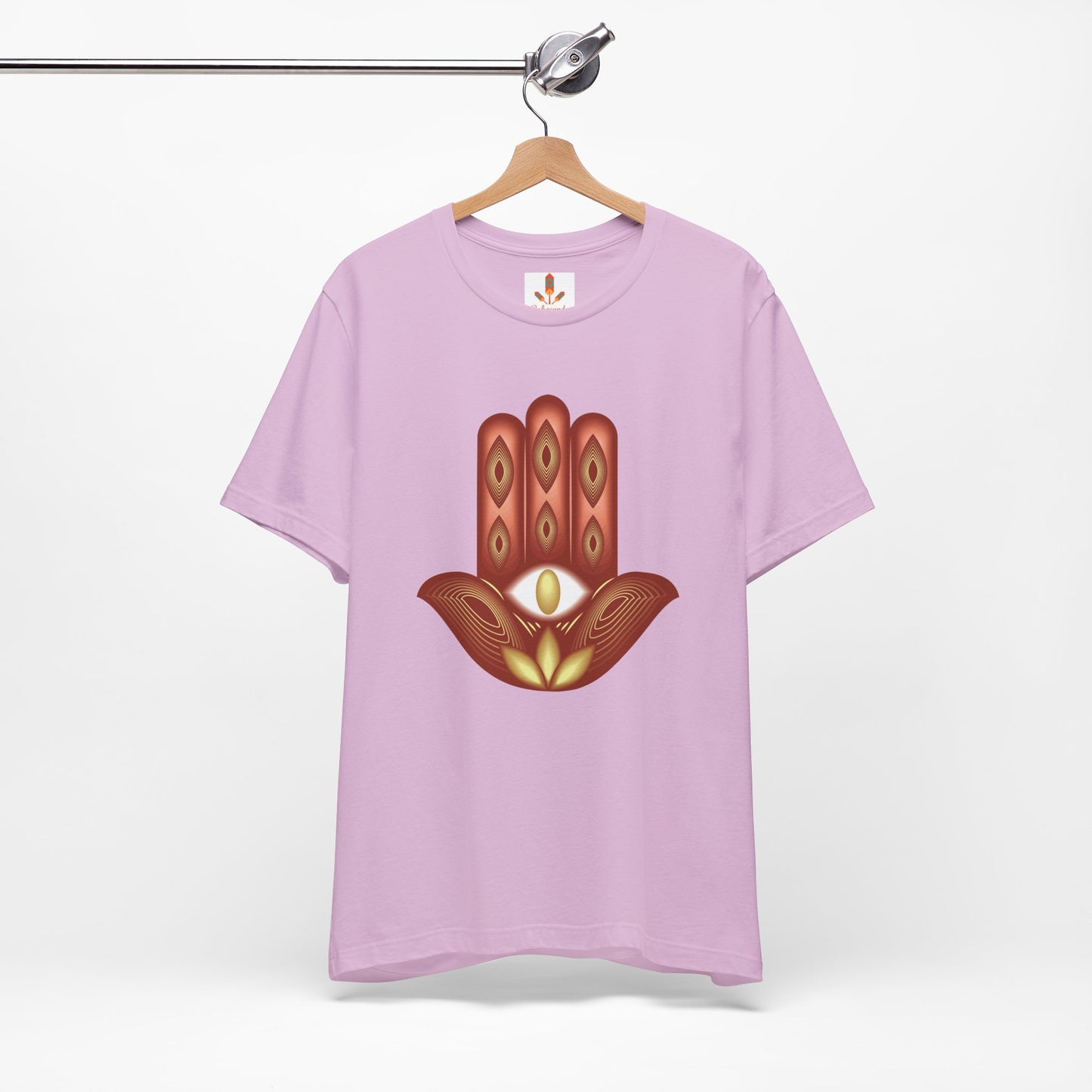 Colorful Hamsa Lotus T-shirts
