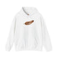 Brown Feather Hoodie