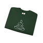 White Chakra Design Sweatshirt
