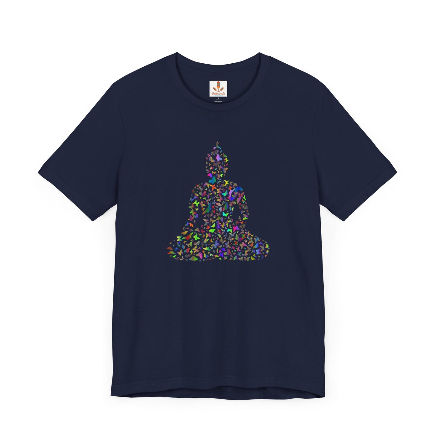 Colorful Buddha Design T-shirt