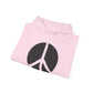 Simple Peace Sign Design Hoodie