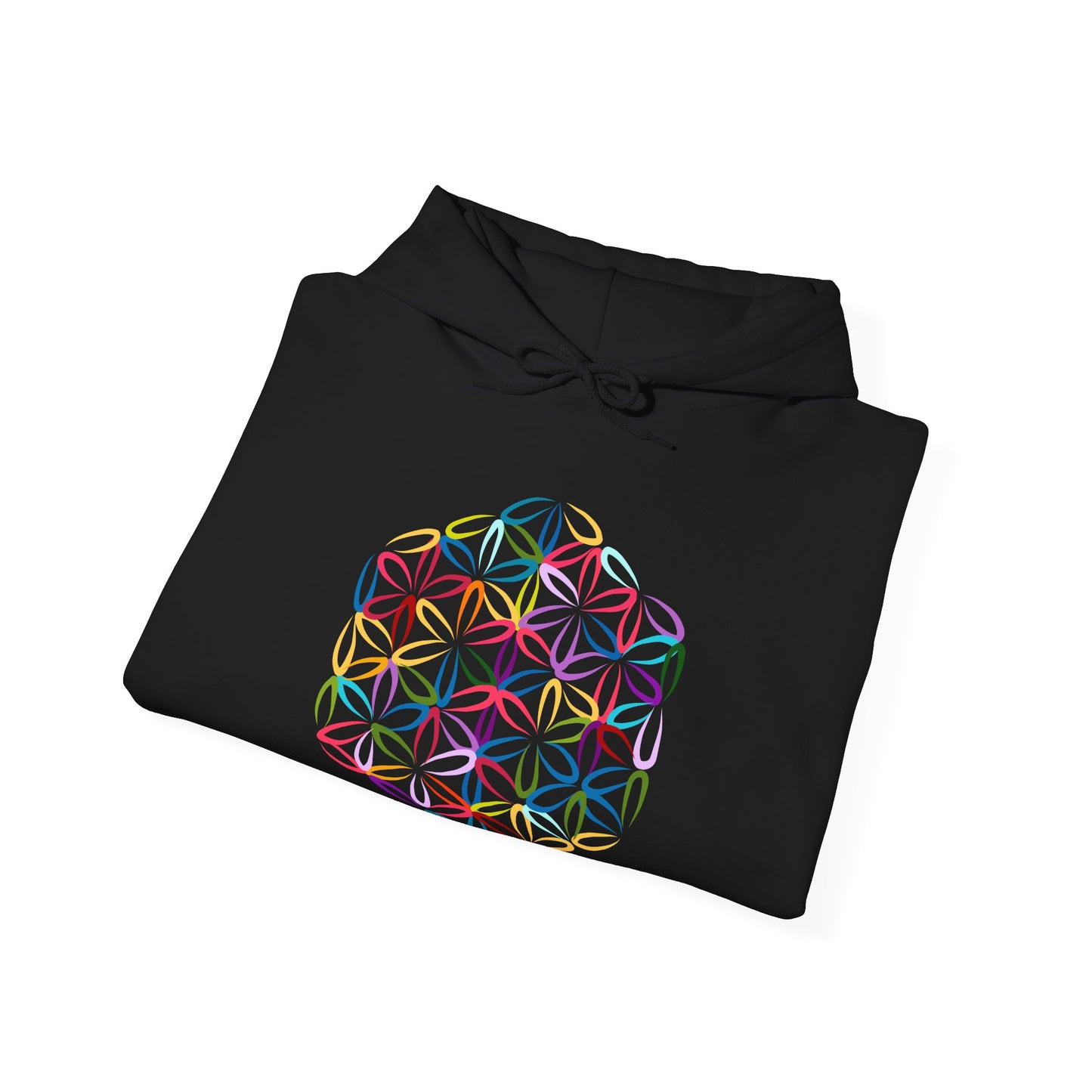 Multicolor Flower of Life Hoodie