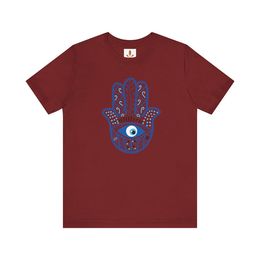 Hamsa Hand with Blue Eye T-shirt