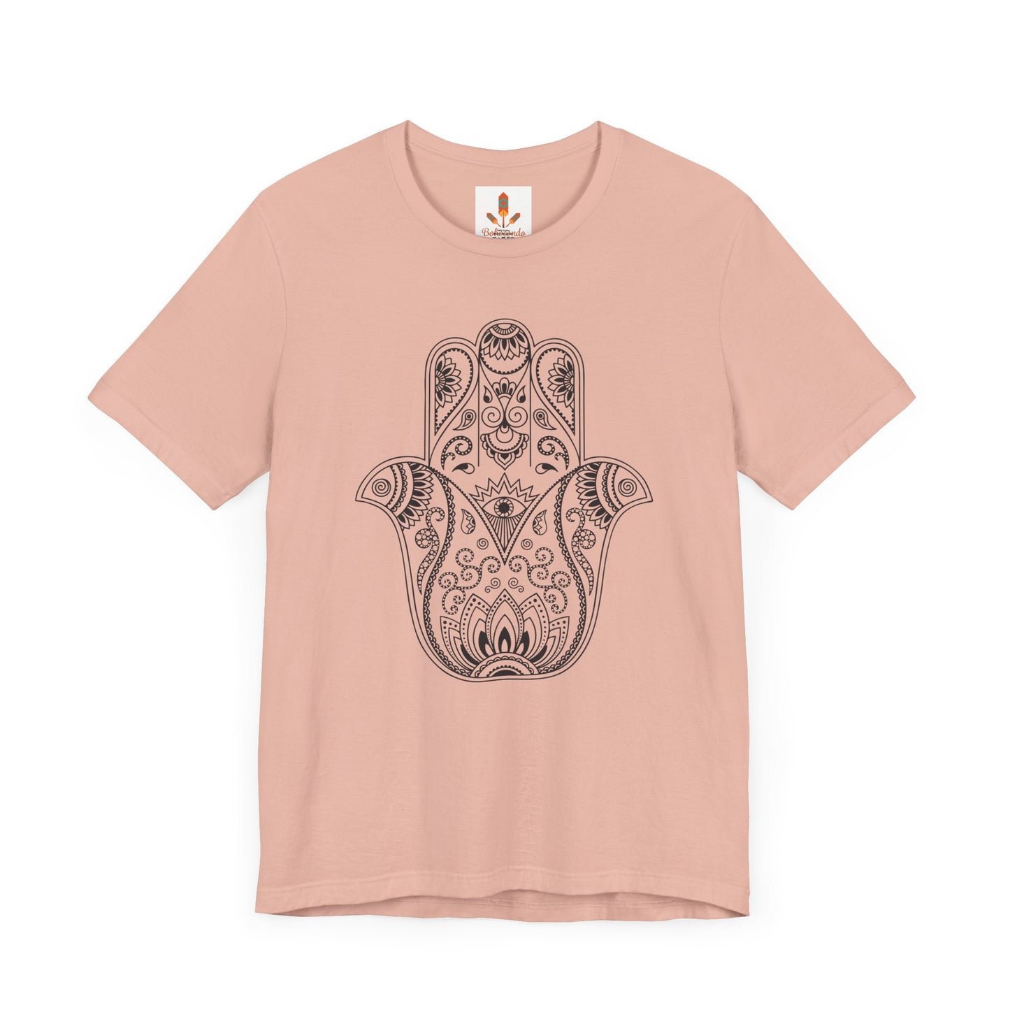 Lotus Flower Hamsa Hand T-shirt