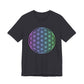 Blue and Green Flower of Life T-shirt (NEW)