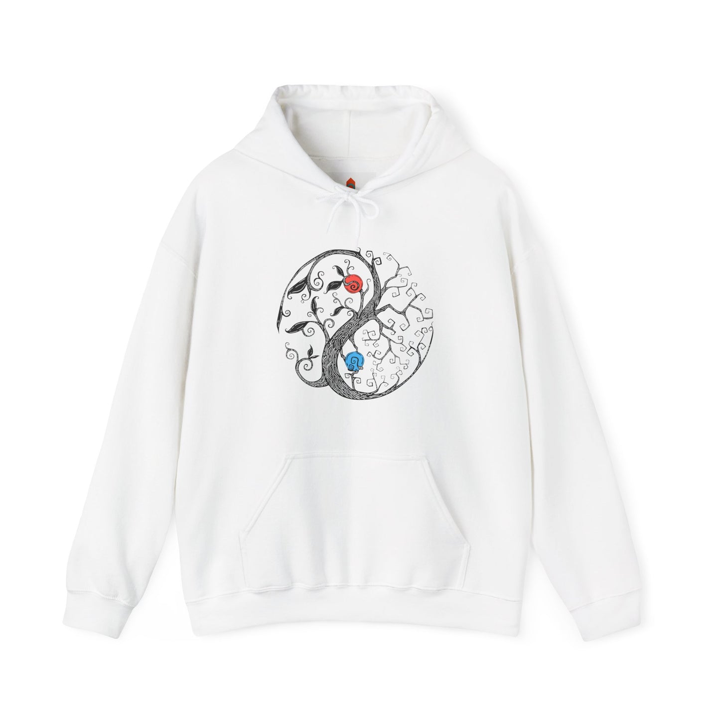 Tree of Life Yin Yang Hoodie