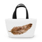 Brown Feather Bag