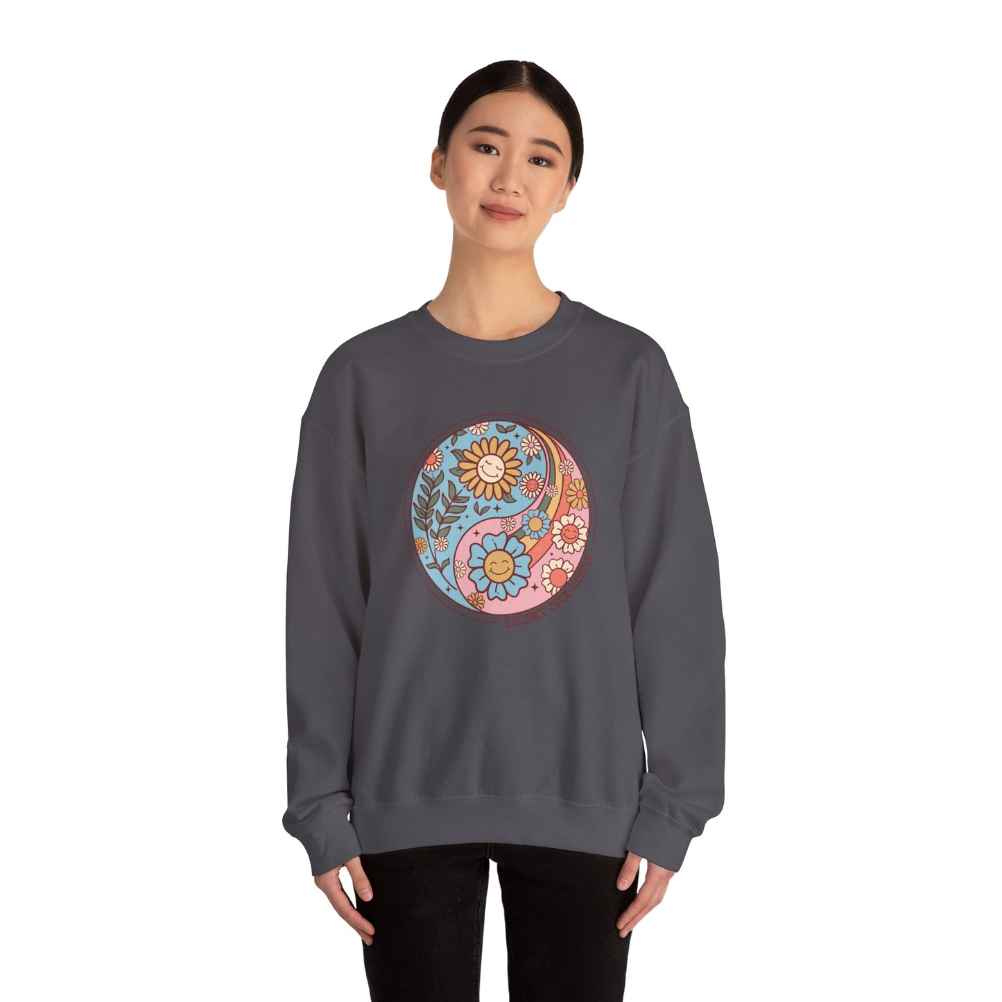 Boho Yin Yang Sweatshirt