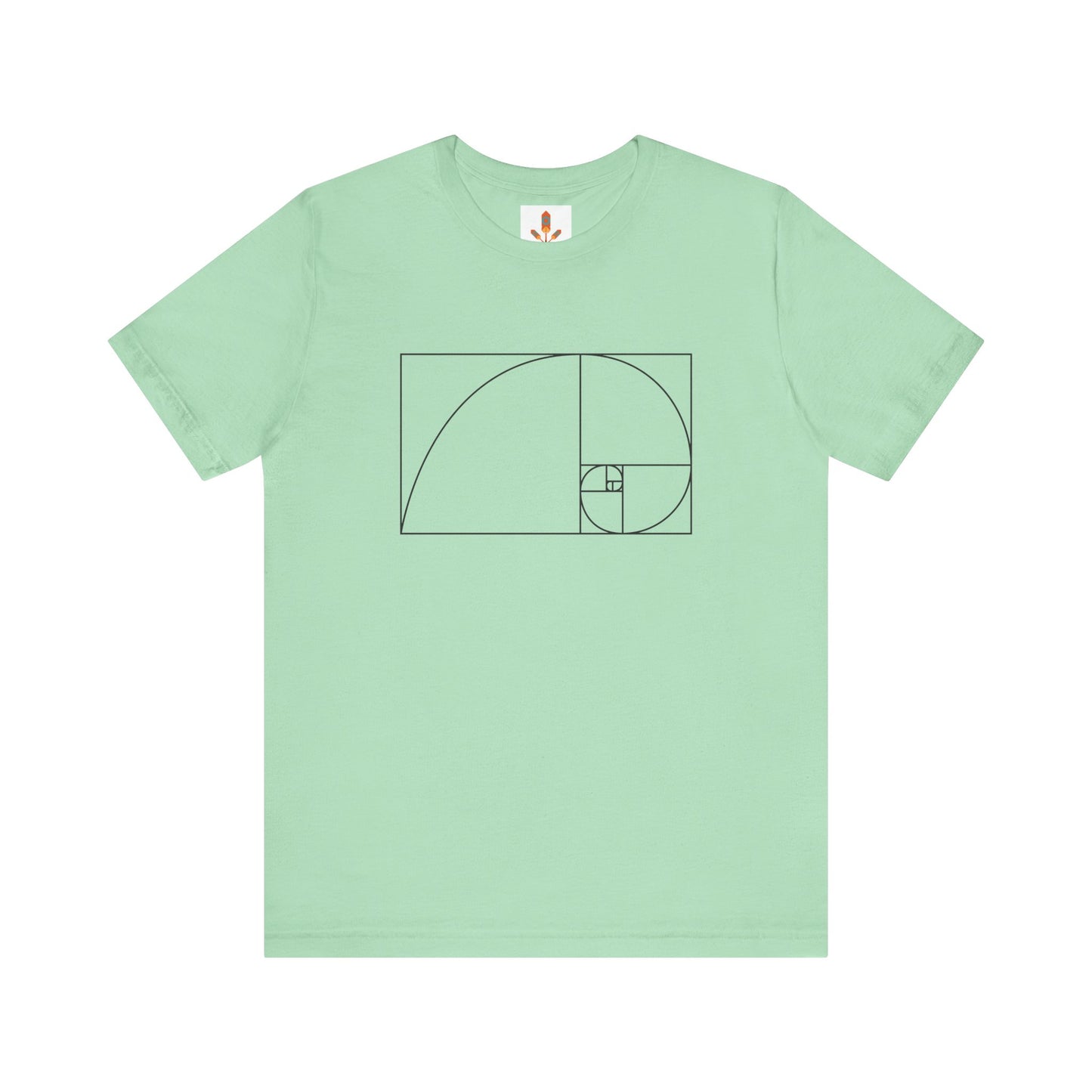 Fibonacci Spiral of Life T-shirt