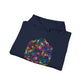 Multicolor Flower of Life Hoodie