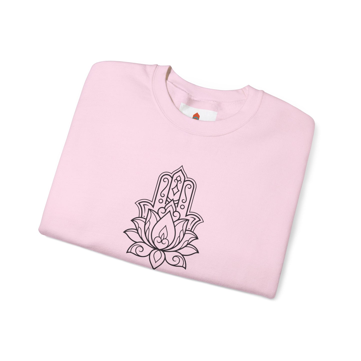 Hamsa Lotus Design Sweatshirt