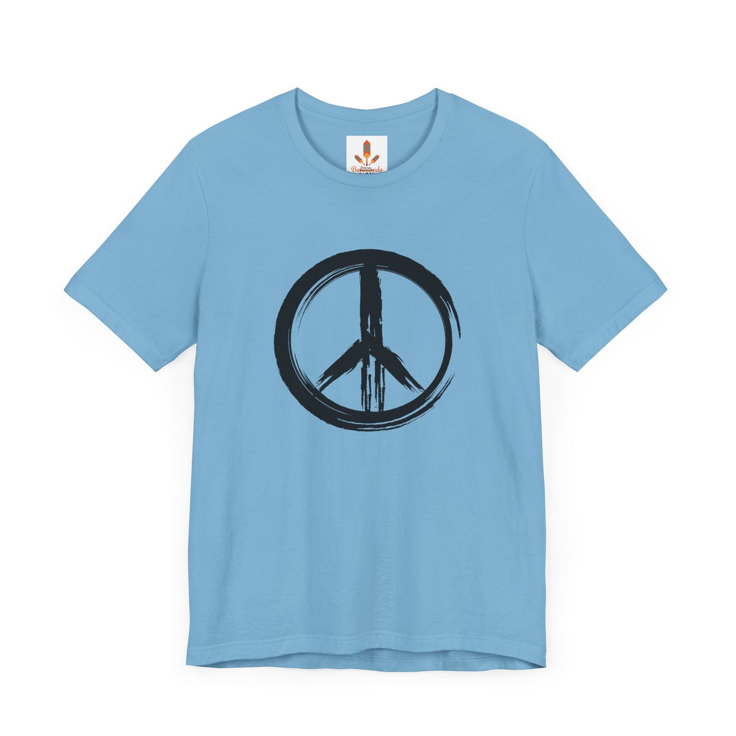 Brush Strokes Peace Sign T-shirt