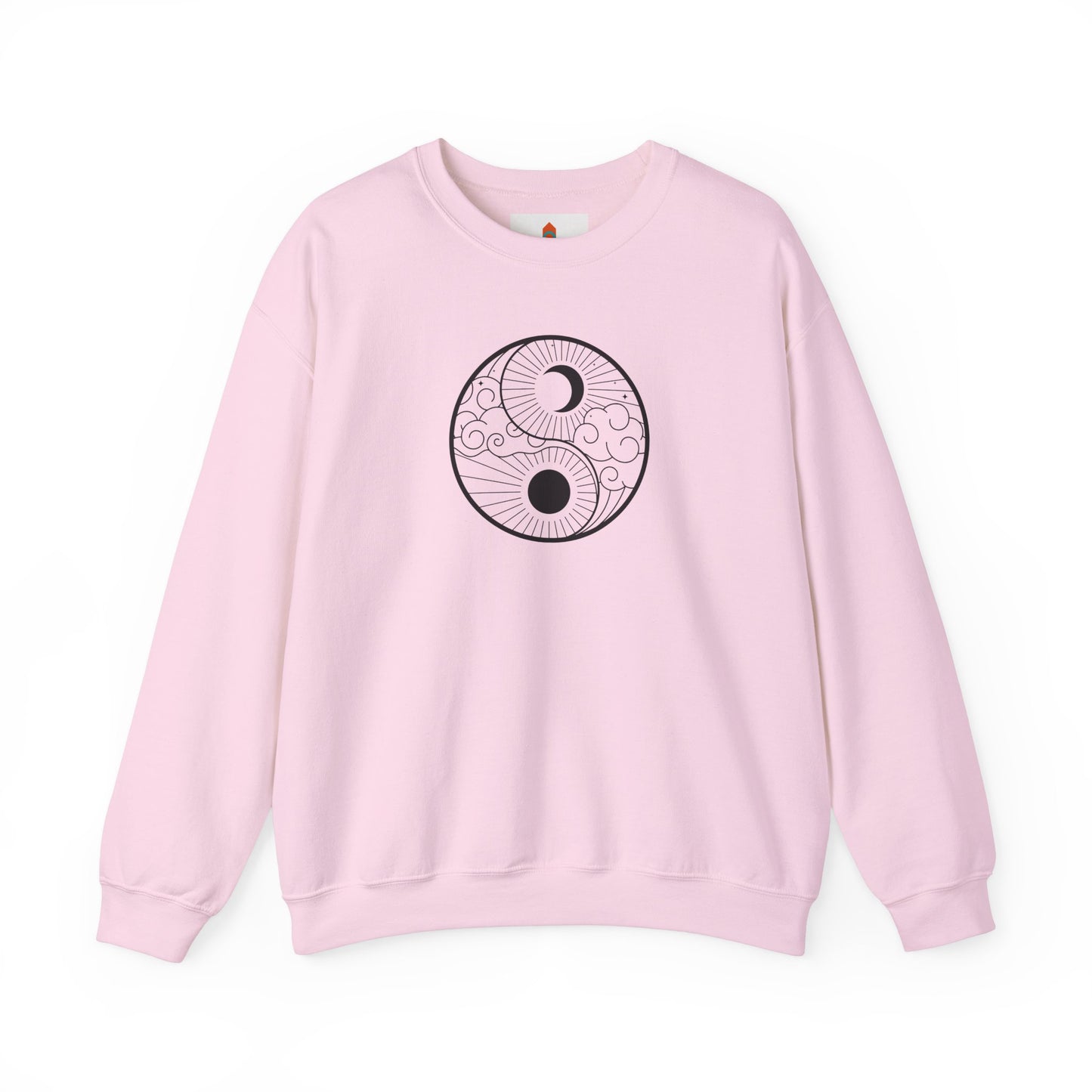 Yin Yang Sun and Moon Design Sweatshirt