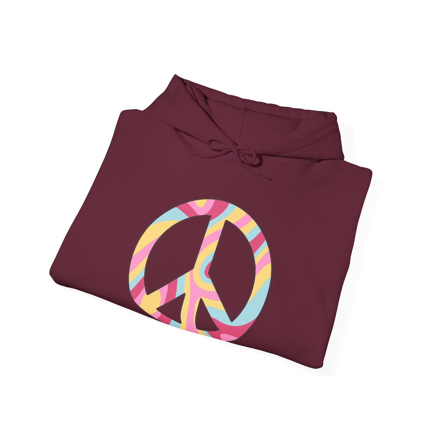 Hippie Peace Sign Hoodie