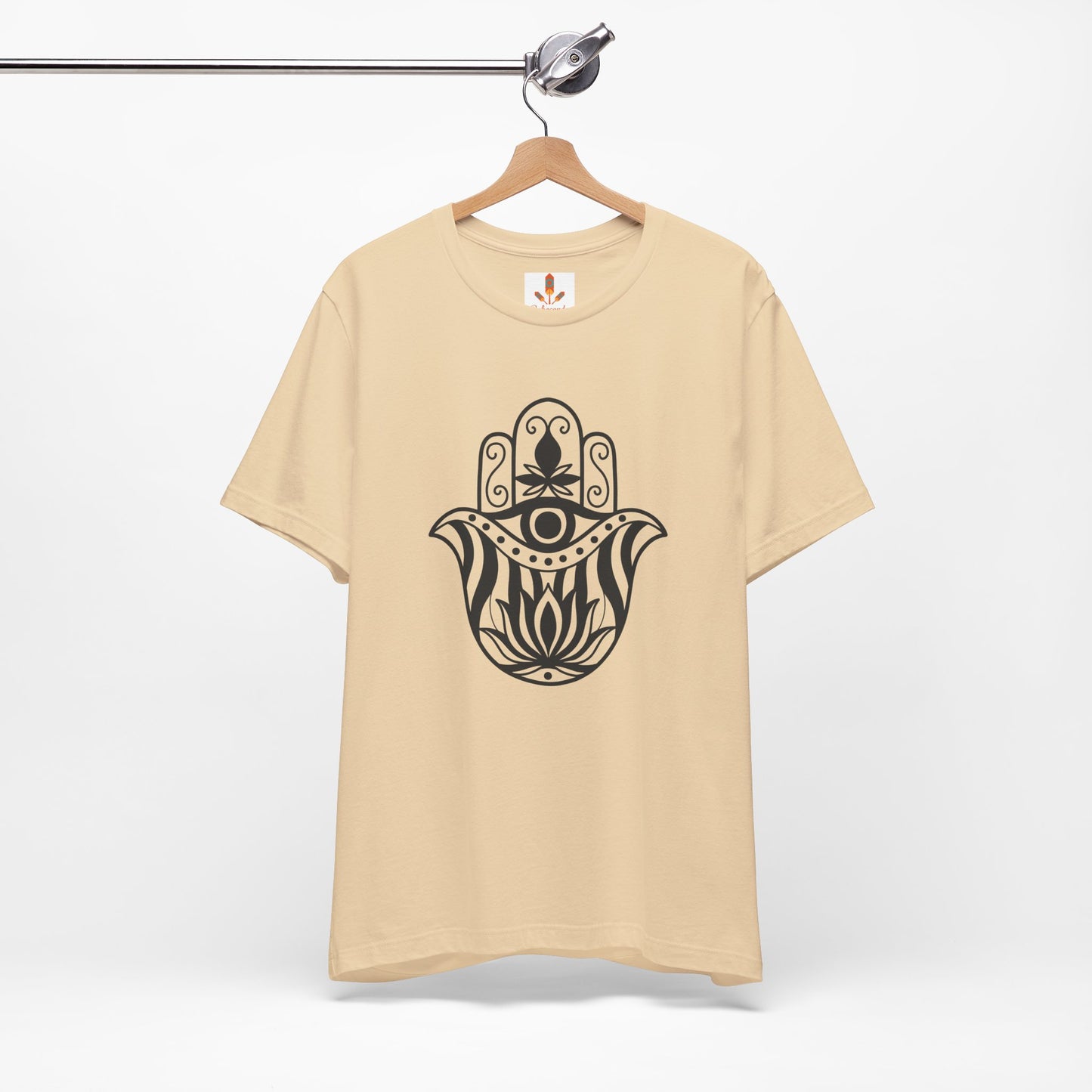 Hamsa Lotus Art T-shirt