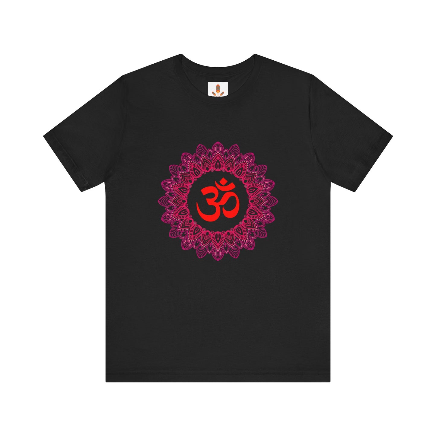 Om in Mandala T-shirt