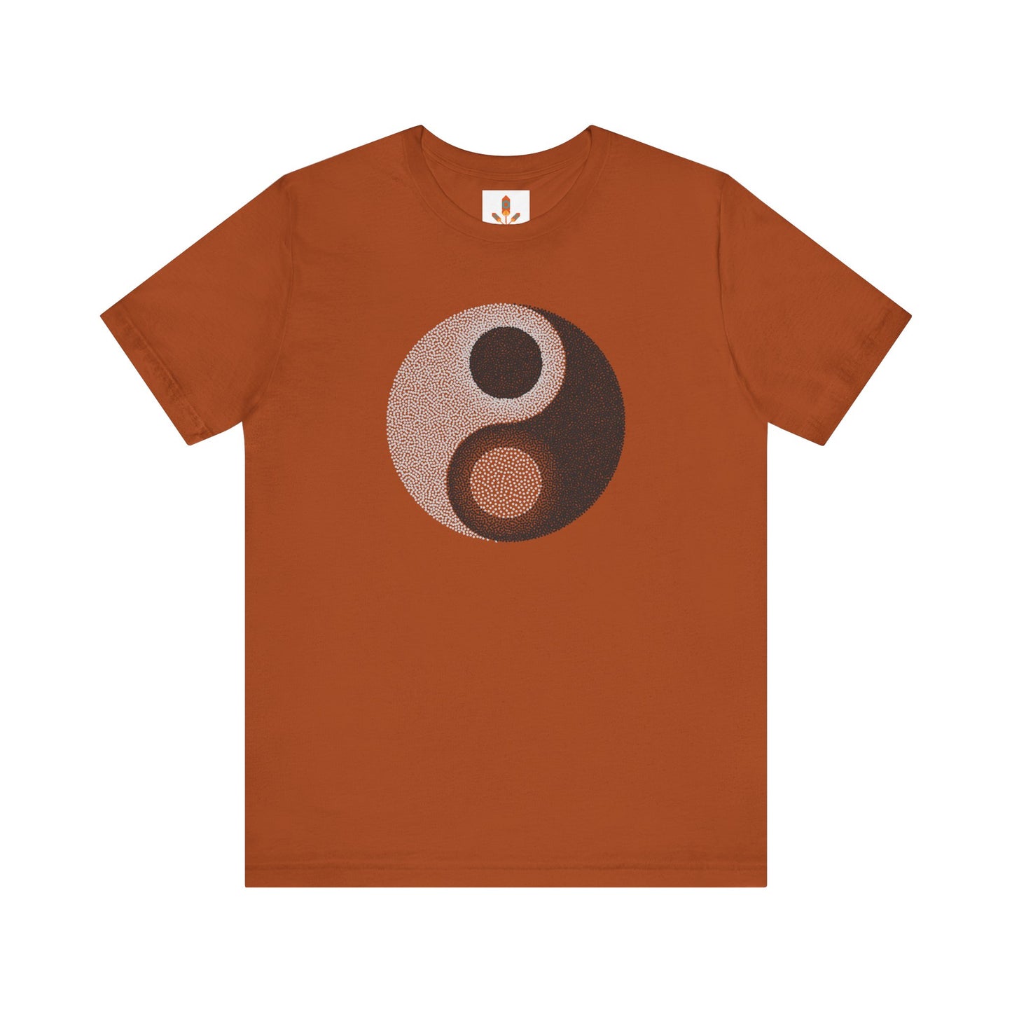 Yin Yang Dot Art T-shirt