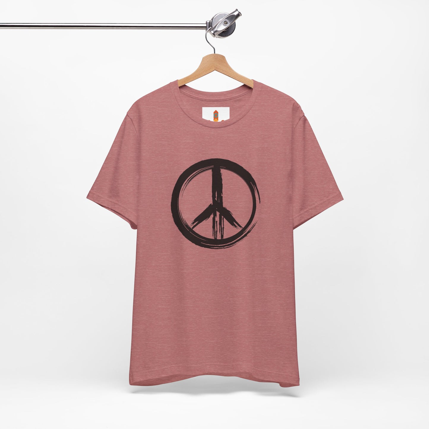 Brush Strokes Peace Sign T-shirt