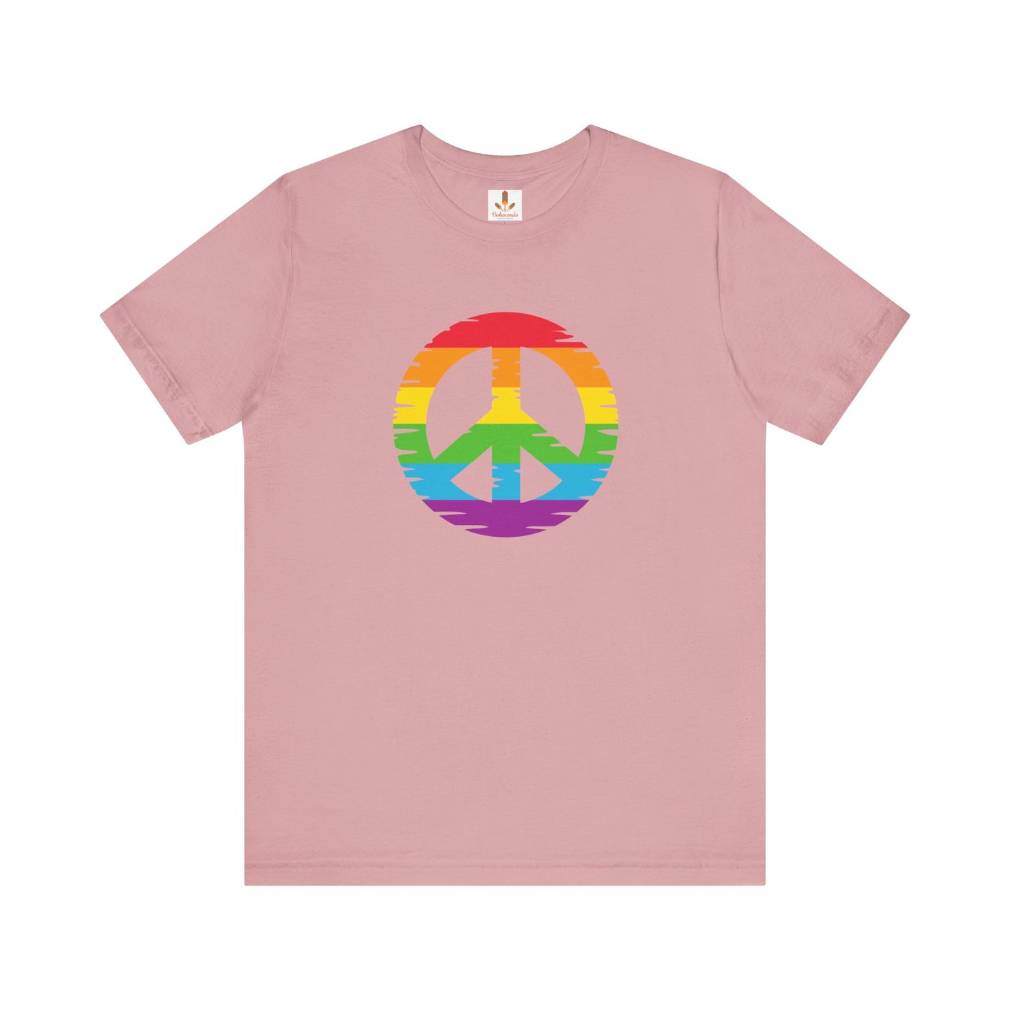 Rainbow Peace Sign T-shirt