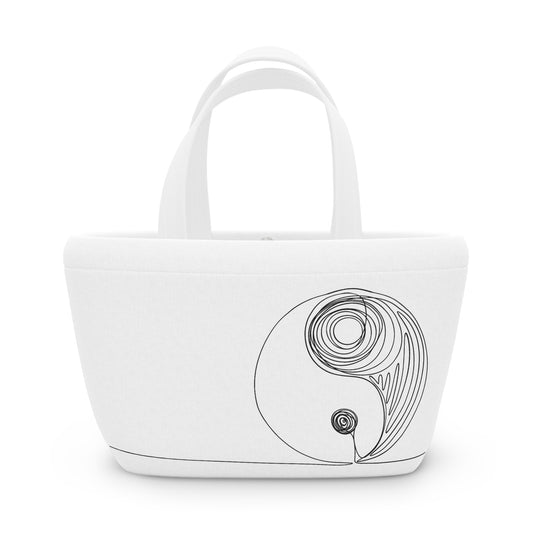 Minimalistic Yin Yang Drawing Bag