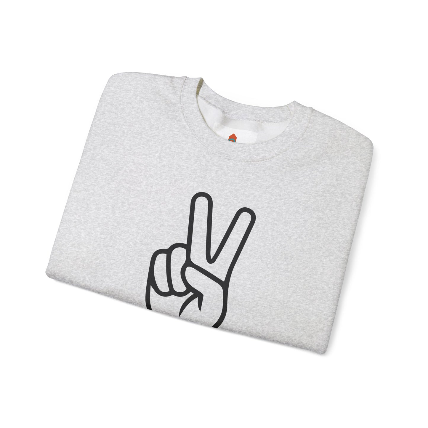 Simple Peace Hand Sign Sweatshirt