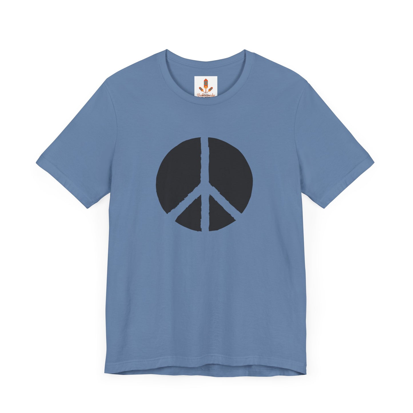 Simple Peace Sign Design T-shirt