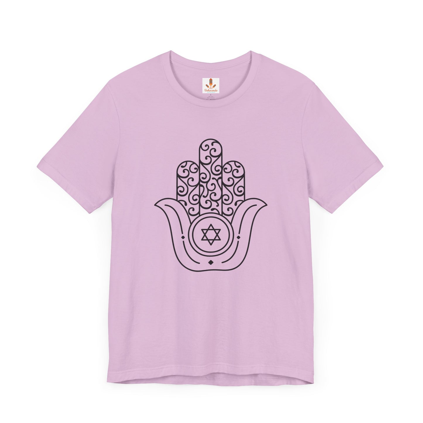 David Star in Hamsa Hand T-shirt