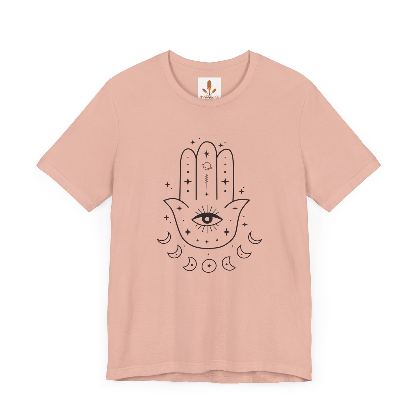 Hamsa Hand with Eye and Moon T-shirt