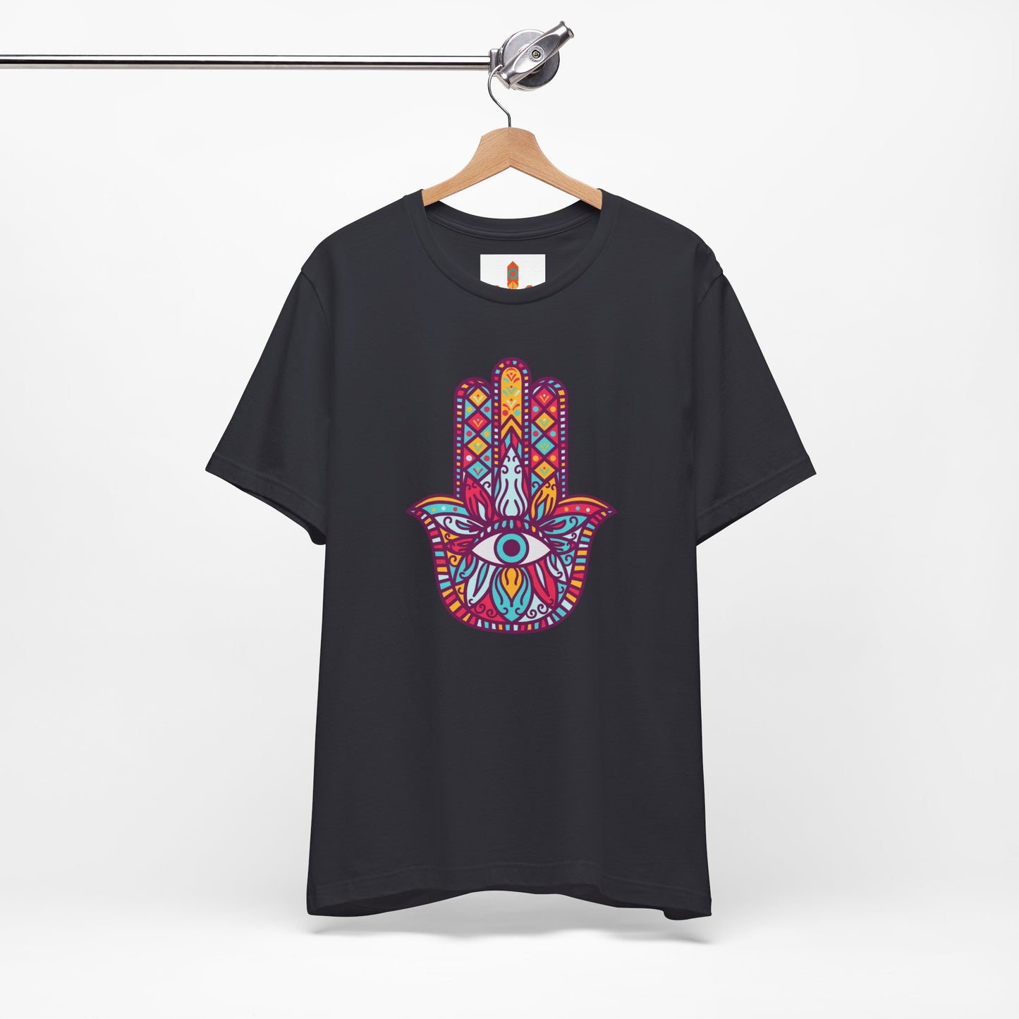 Colorful Fatima Hamsa Hand T-shirt