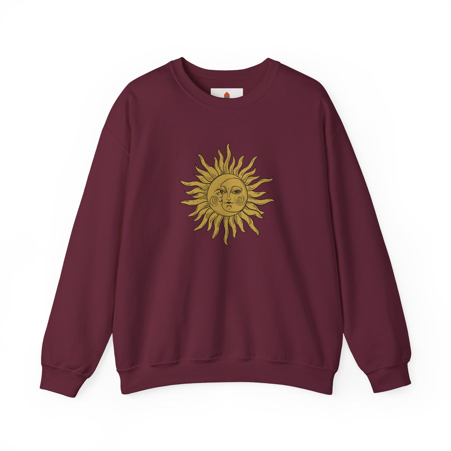 Sun and Moon Design Sweatshirt