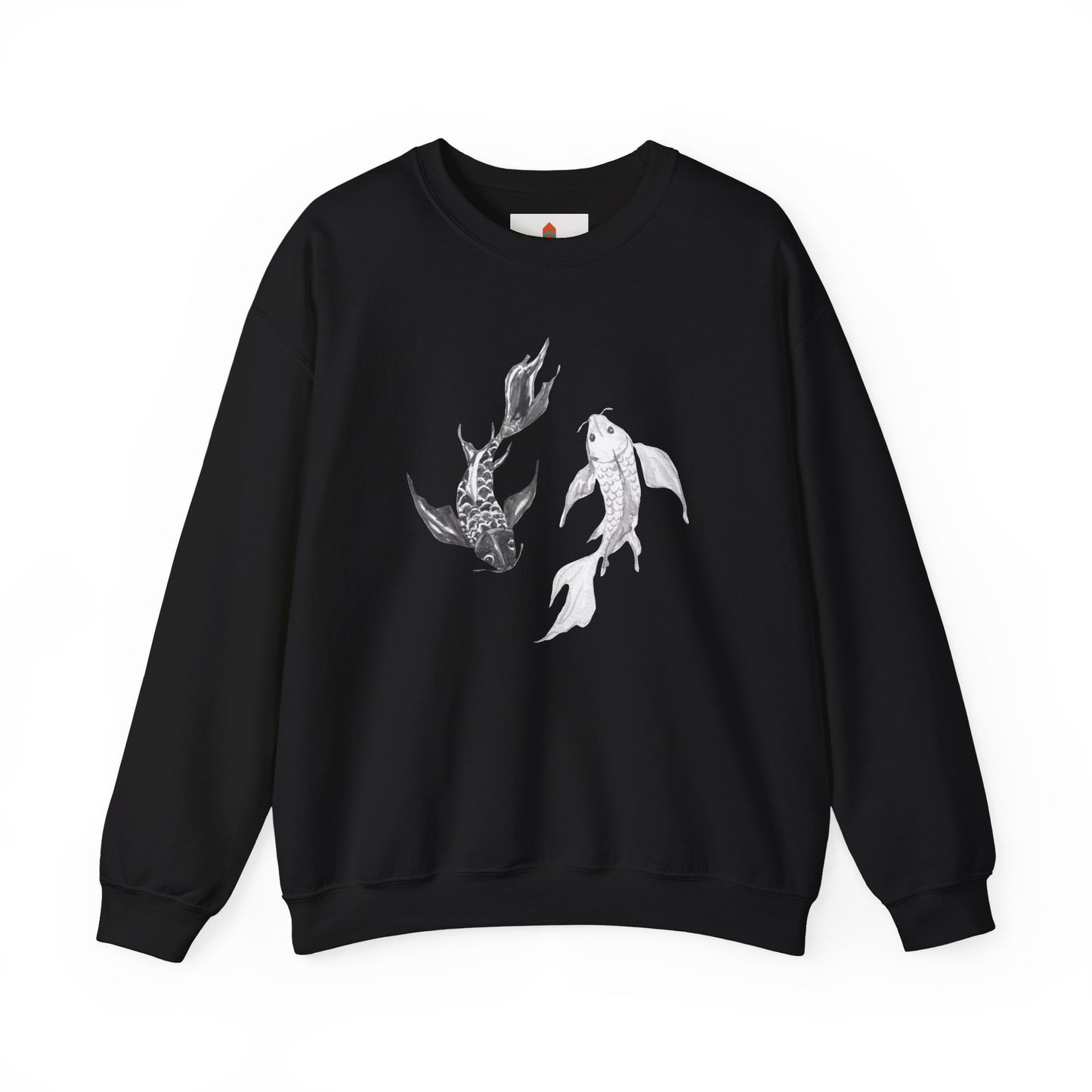 Koi Fish Yin and Yang Sweatshirt