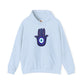 Blue Hamsa Hand Hoodie