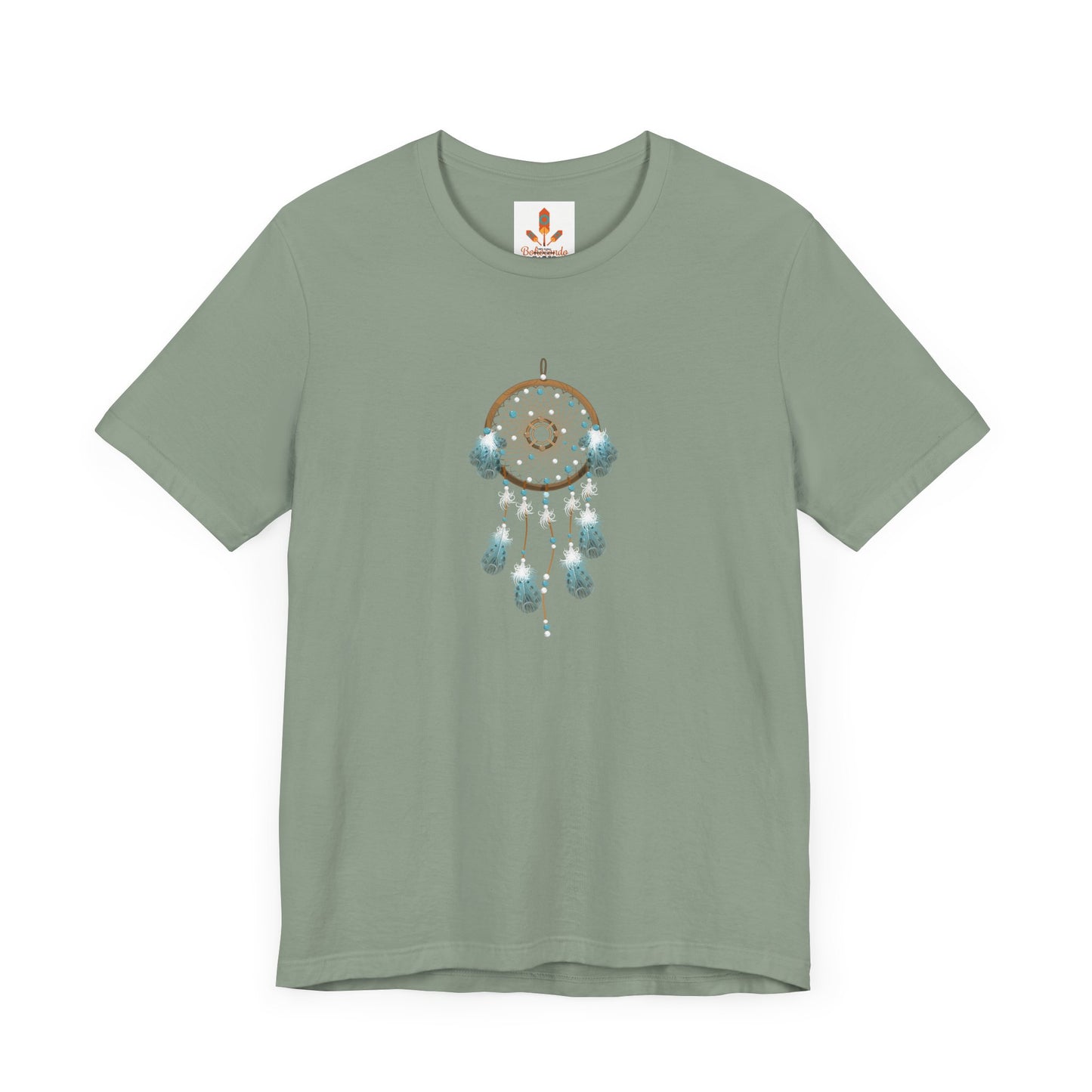 Blue and Brown Dream Catcher T-shirt