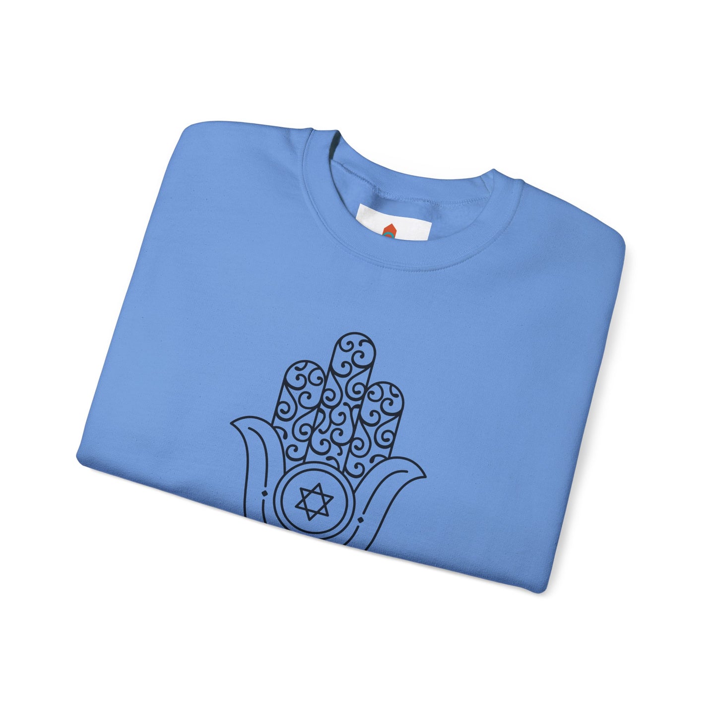 David Star in Hamsa Hand Sweatshirt